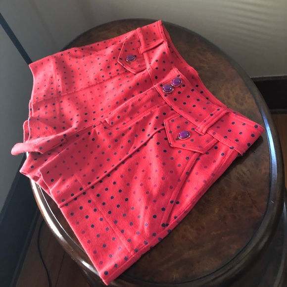 Marc by Marc Jacobs Polka Dot Cotton Shorts 2 - Picture 3 of 4